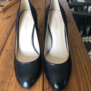 Nine West Almond toe pumps